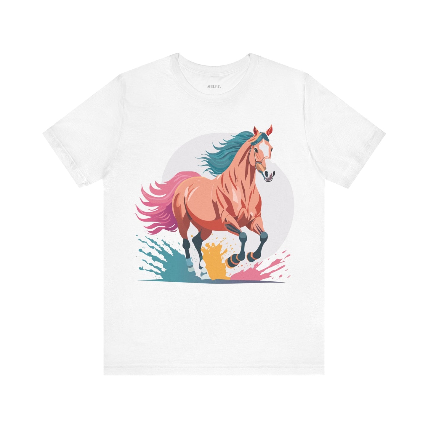 Horse Graphic Unisex 100 Cotton Vintage Animal Art T-Shirt 19