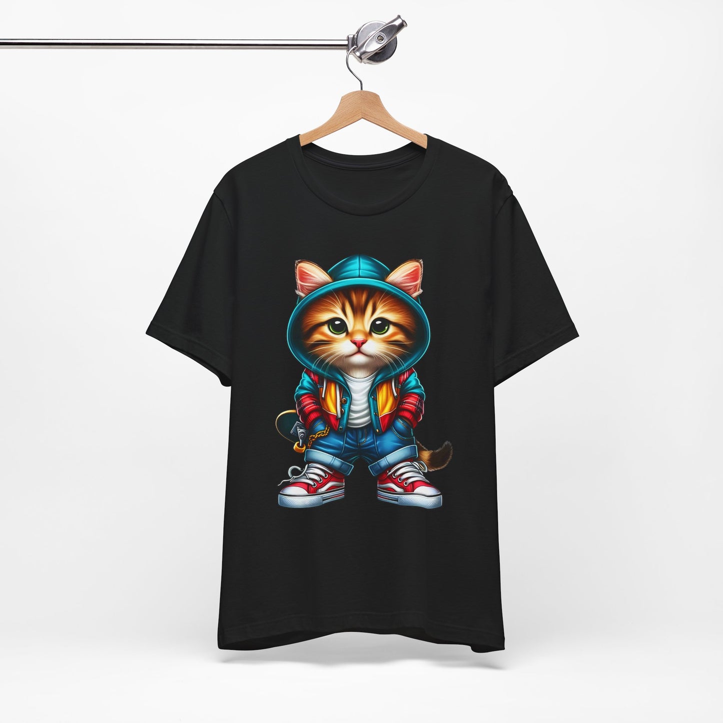 Mina Cool Cat Tee Shirt, Funny Cat T-Shirt, Pet Shirt, Animal Tees, Funny Animal T-Shirt, Graphic Tee