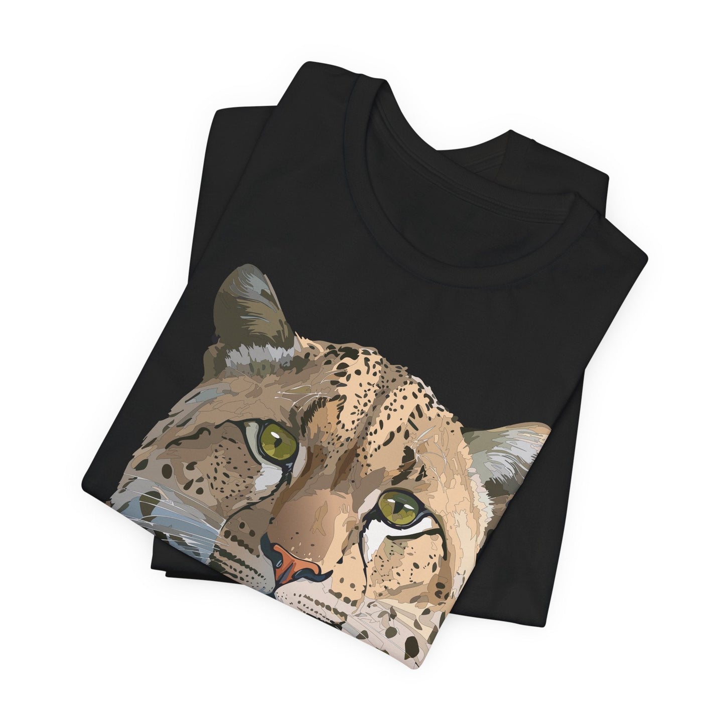 Unisex Animal Shirt With Animals Art Design Tee Short Sleeve Wildlife Print Tee Shirt