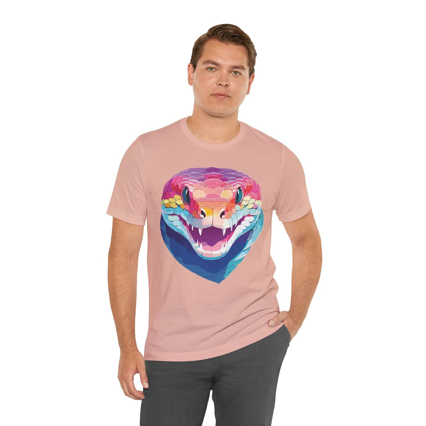 Unisex Animal Shirt With Animals Art Design Tee Short Sleeve Comfortable Tee Everyday Wear