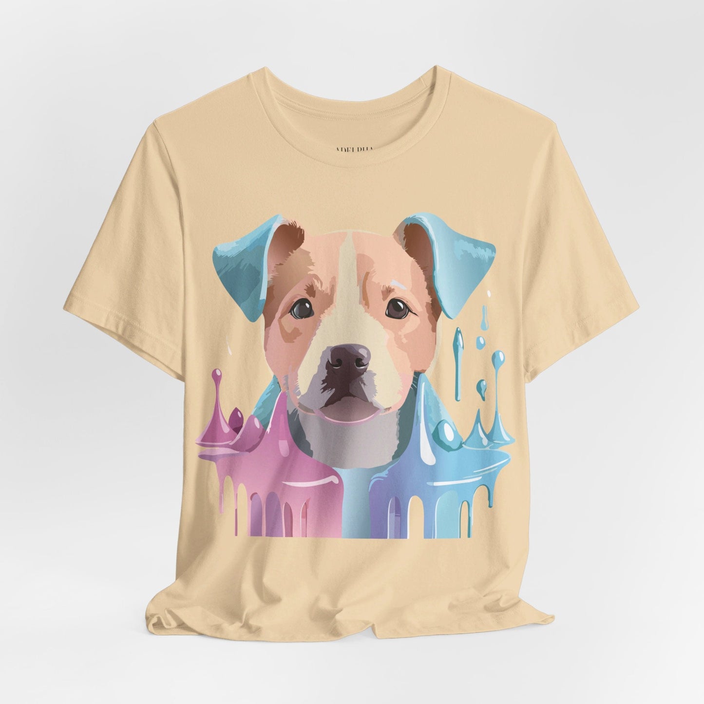Dog Graphic T Shirt Unisex Jersey Short Sleeve Adelpha Vintage Art Tee Premium Comfort