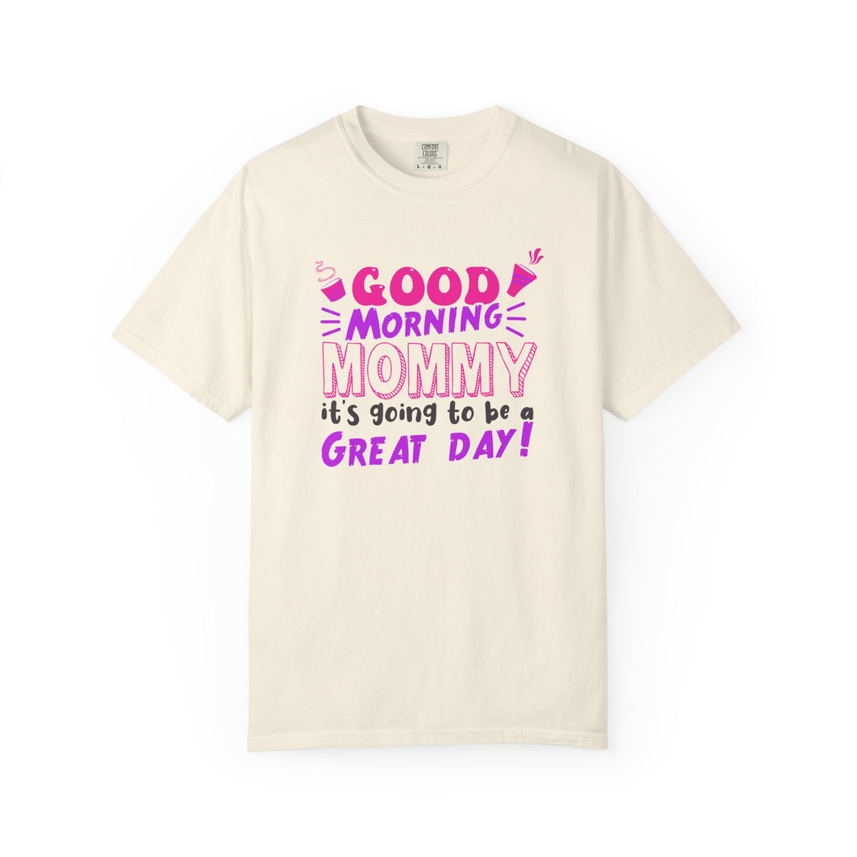 Mom T-shirt Mother's Day Mama Tee Unisex Comfort Colors Garment-Dyed Cotton h41