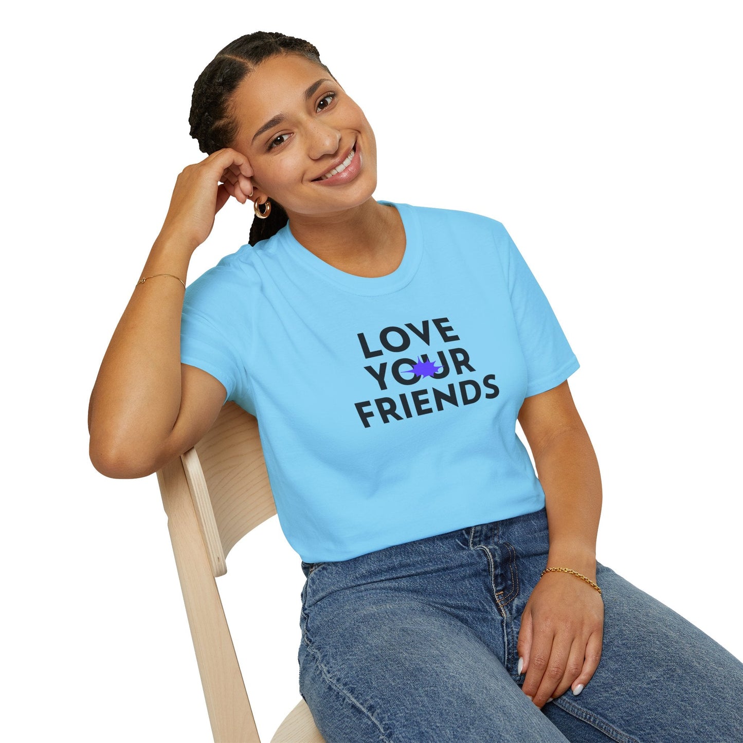 Positive Slogan T Shirts Unisex Gildan Softstyle 64000 Ring Spun Cotton Tee With Positive Quotes