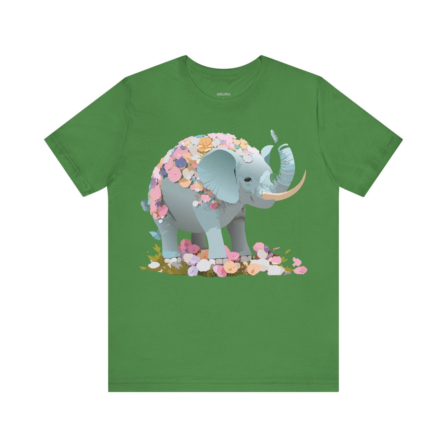 Elephant Graphic Unisex 100 Cotton Jersey Vintage Art Design Tee 24