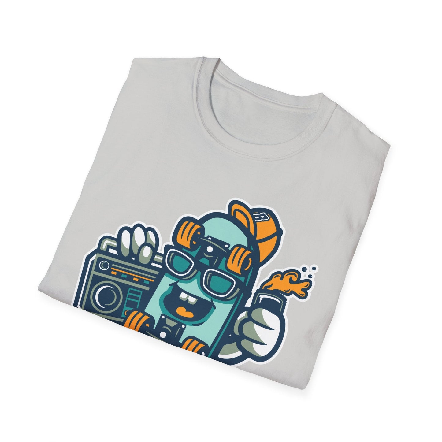 Cartoon Animation T Shirt Unisex Funny Tee Gildan Softstyle 64000 Ring Spun Cotton