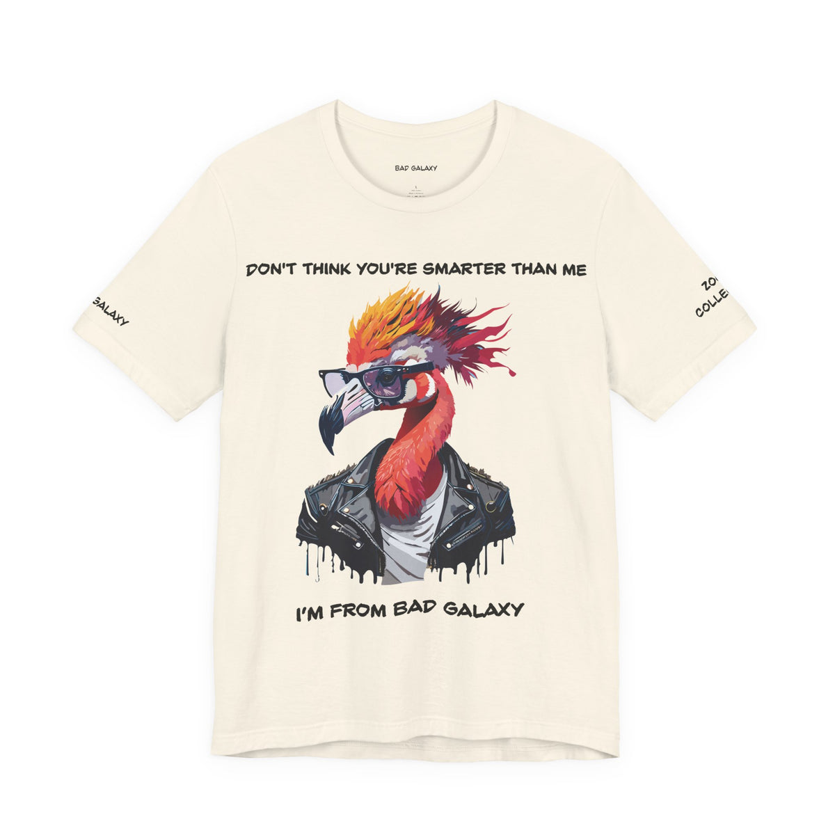 Animal Graphic Unisex Cotton Bella+Canvas Tee with Art Design b4