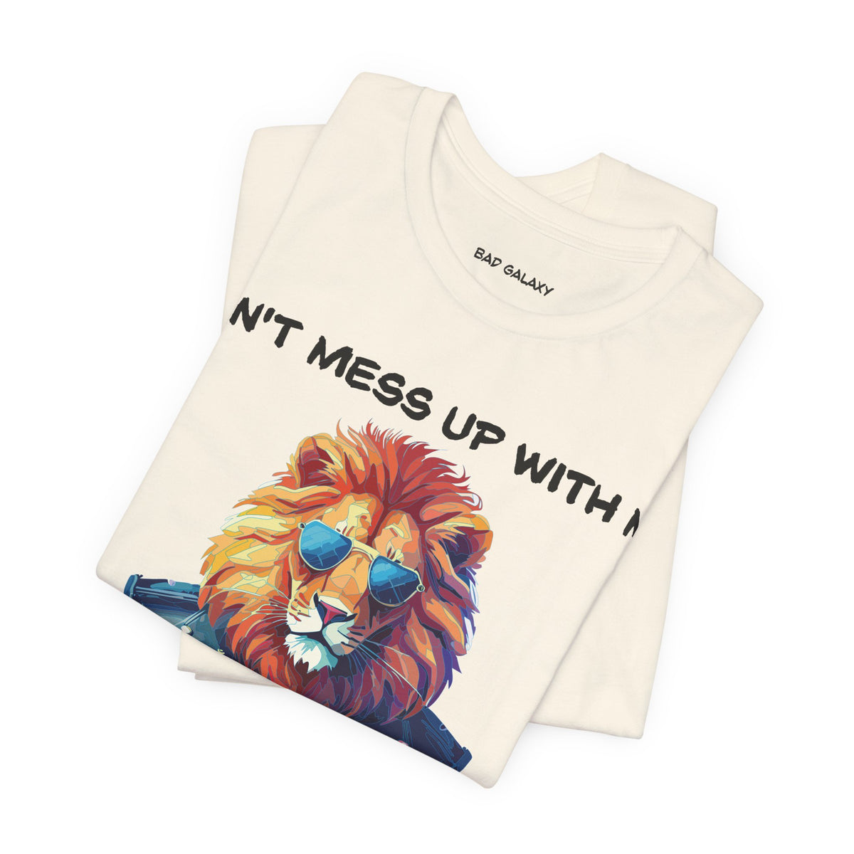 Animal Graphic Unisex Cotton Bella+Canvas Tee with Art Design b10
