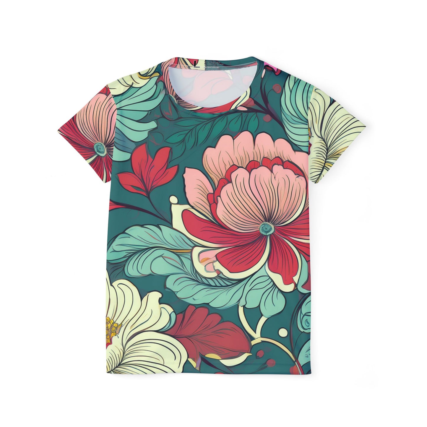 Floral Print Shirt, Shirt with Flowers