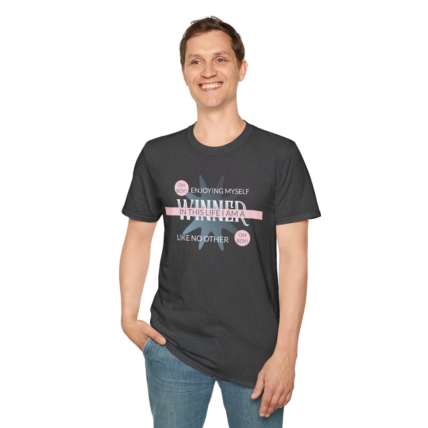 Funny Slogan T Shirt With Funny Quotes Unisex Short Sleeve Gildan Softstyle 64000 Cotton Tee