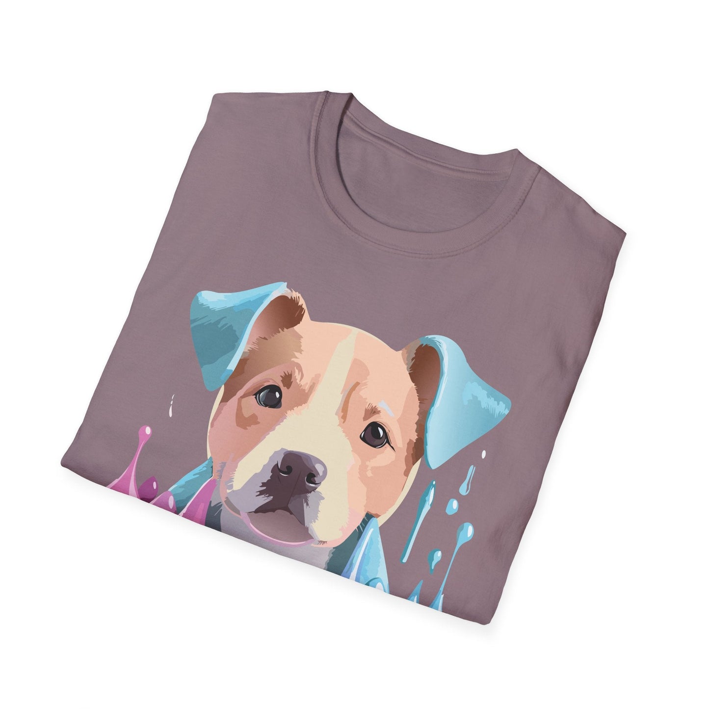 Dog Shirt Unisex Animal Tee Softstyle Gildan 64000 Cotton Tee