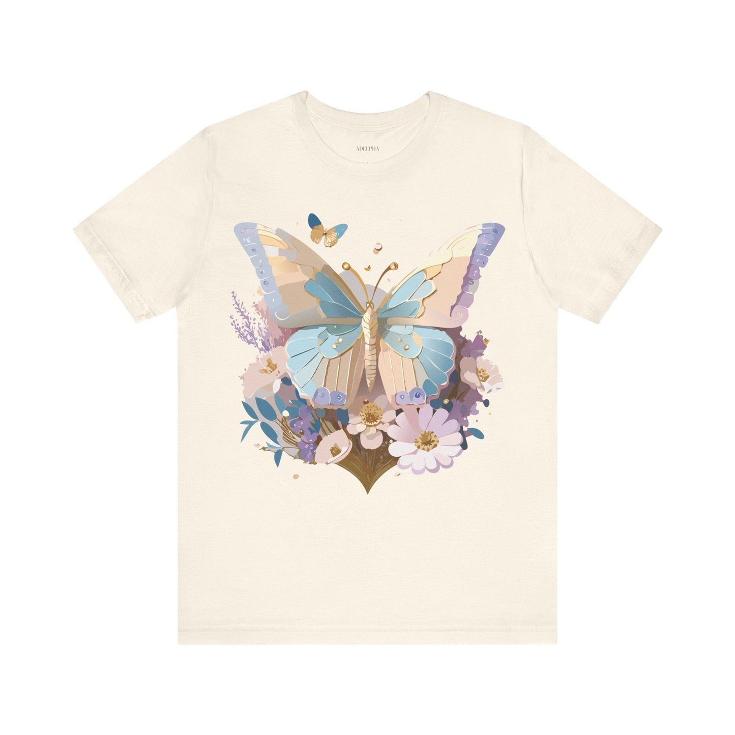Adelpha Vintage Inspired Graphic T Shirt Unisex Short Sleeve