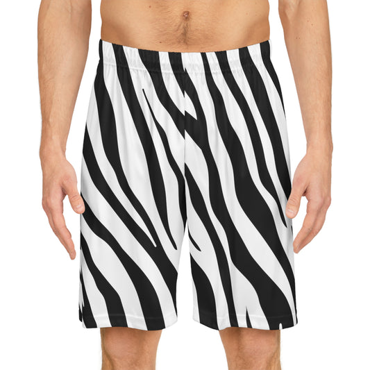 Men's Basketball Shorts with Animal print