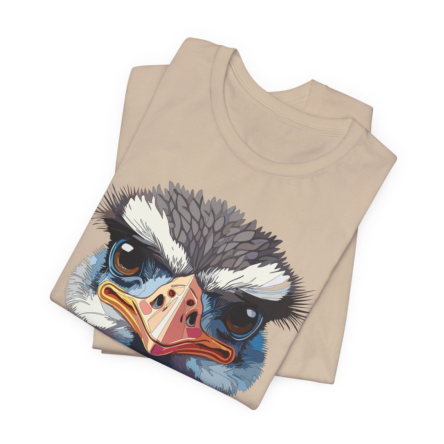 Unisex Animal Tee Shirt With Wildlife Art Design For Men And Women Gildan Softstyle 64000