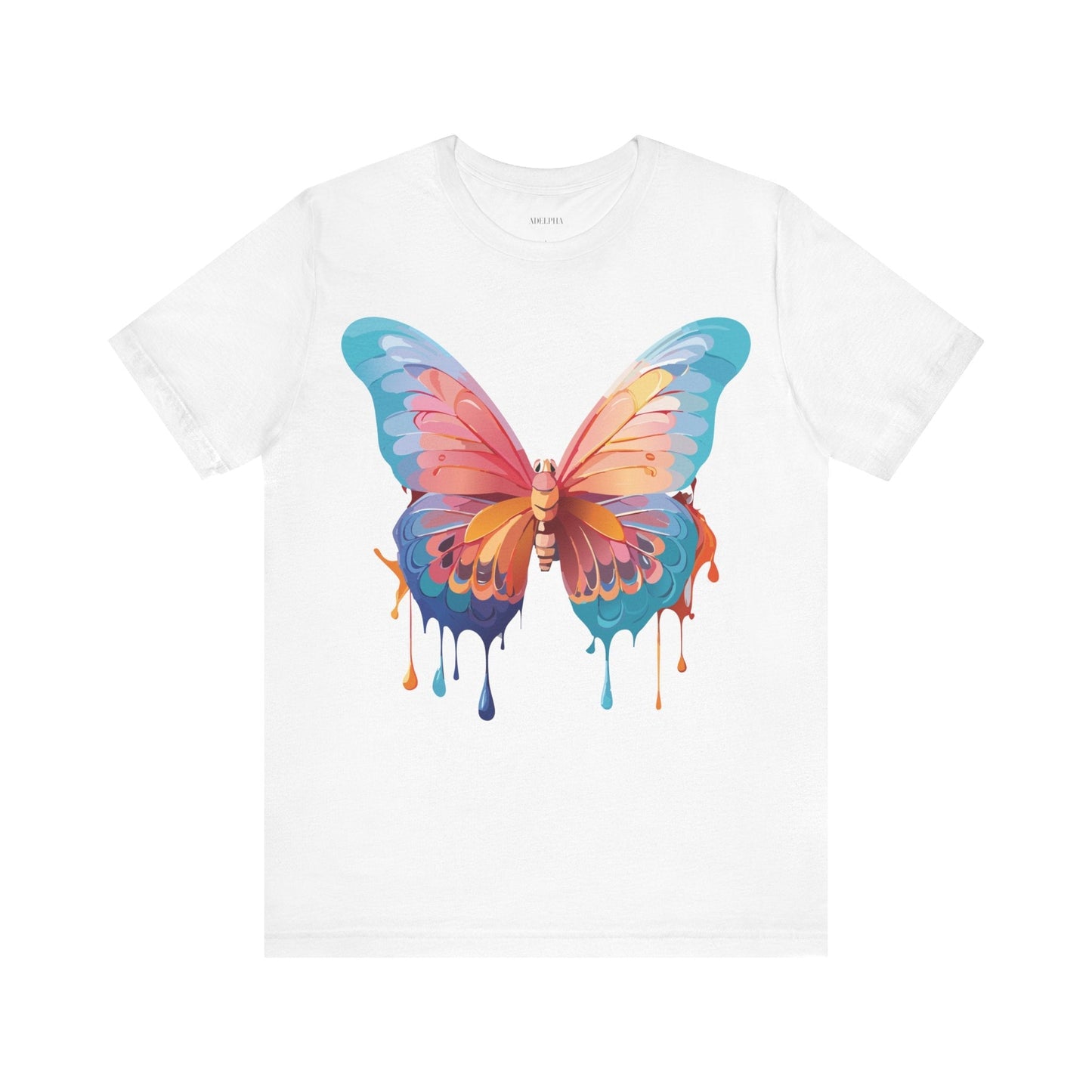 Butterfly Graphic Tee By Adelpha Unisex Short Sleeve Jersey Shirt