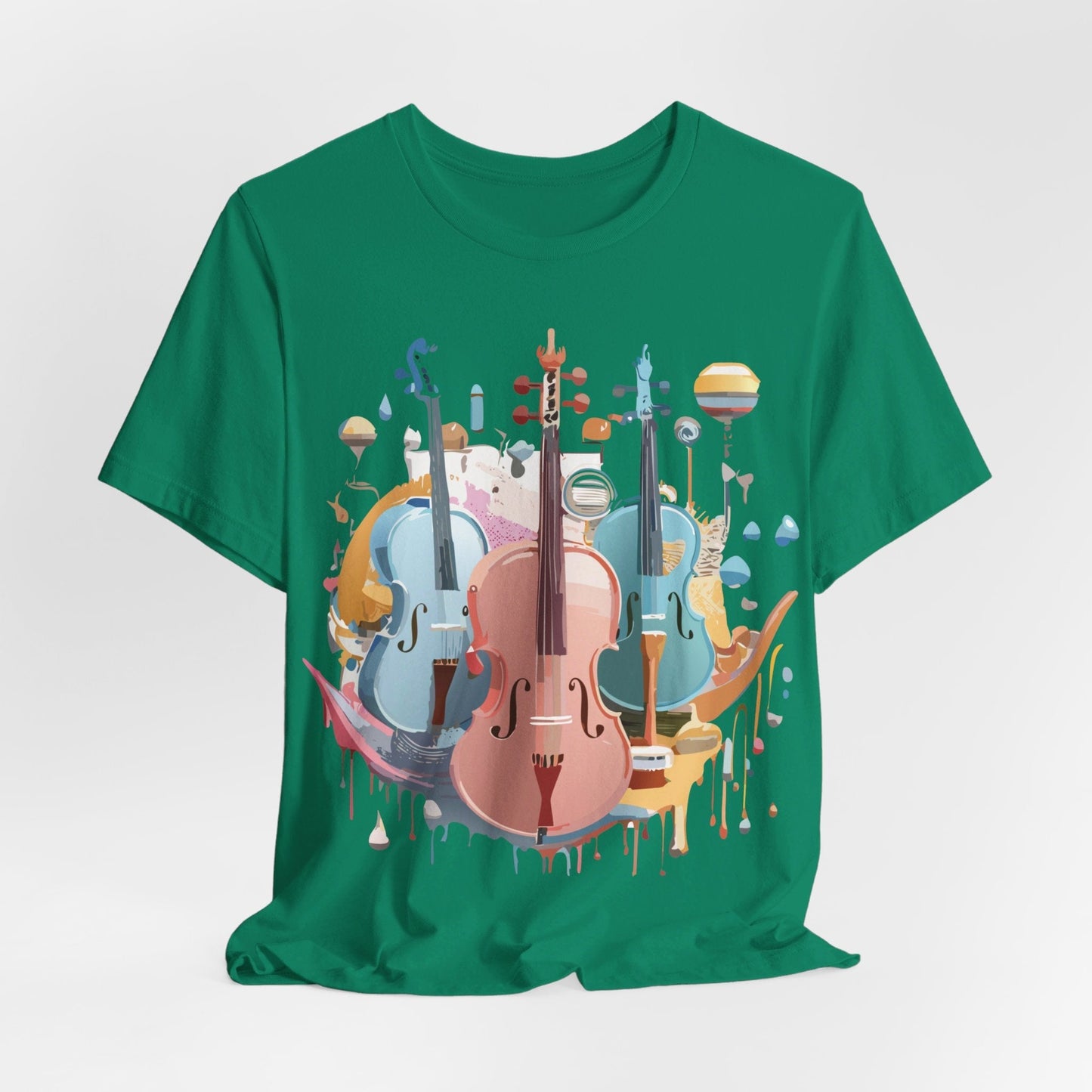Music Graphic Tee Unisex Jersey Short Sleeve With Vintage Inspired Artwork By Adelpha
