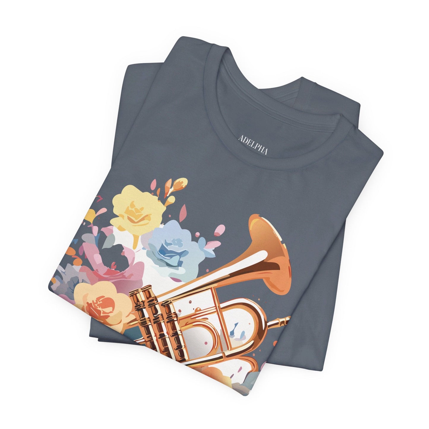 Music T Shirt Unisex Graphic Tee Vintage Artwork Adelpha Short Sleeve Art Design