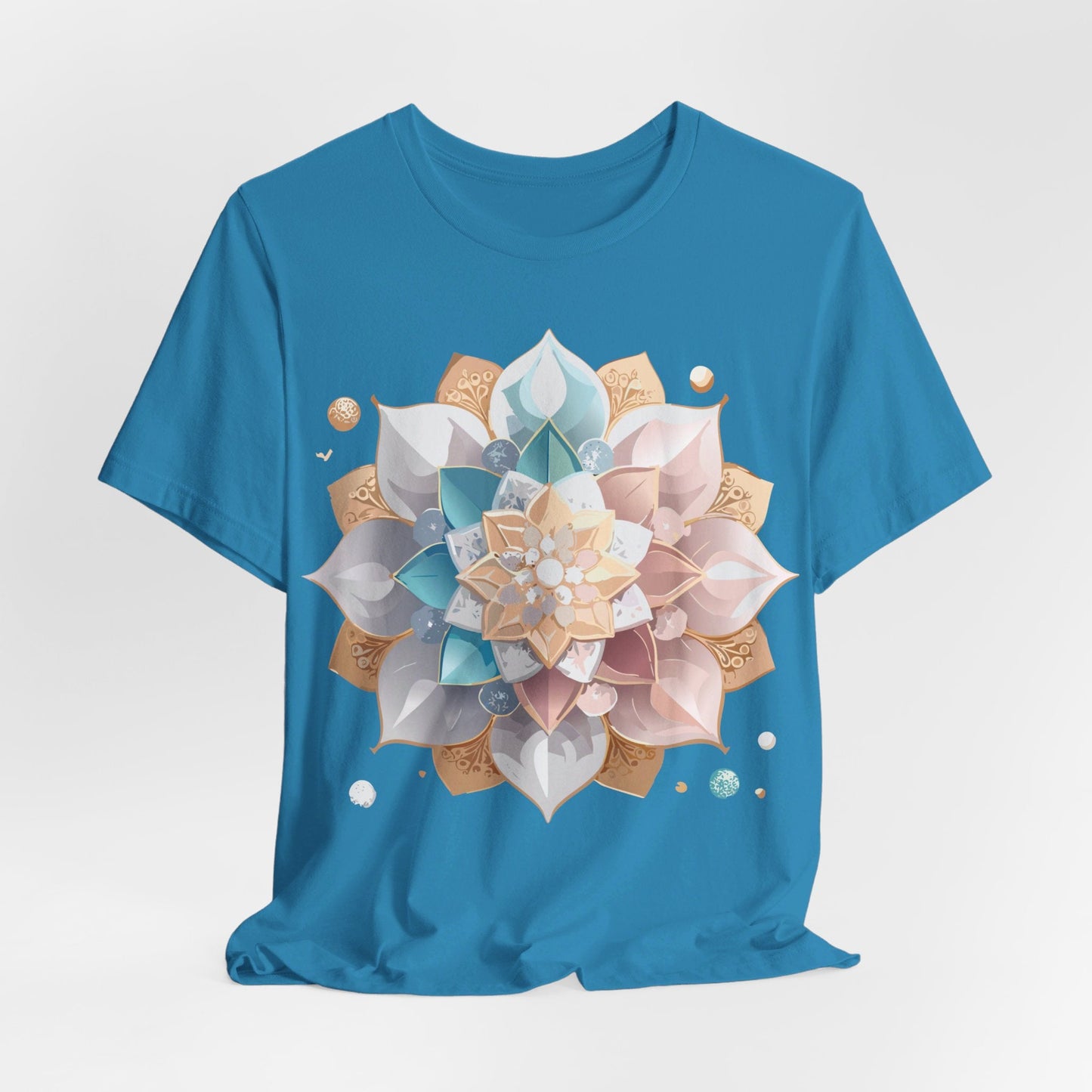 Mandala Graphic Tee Unisex Vintage Inspired Art Design Shirt By Adelpha Premium Artwear