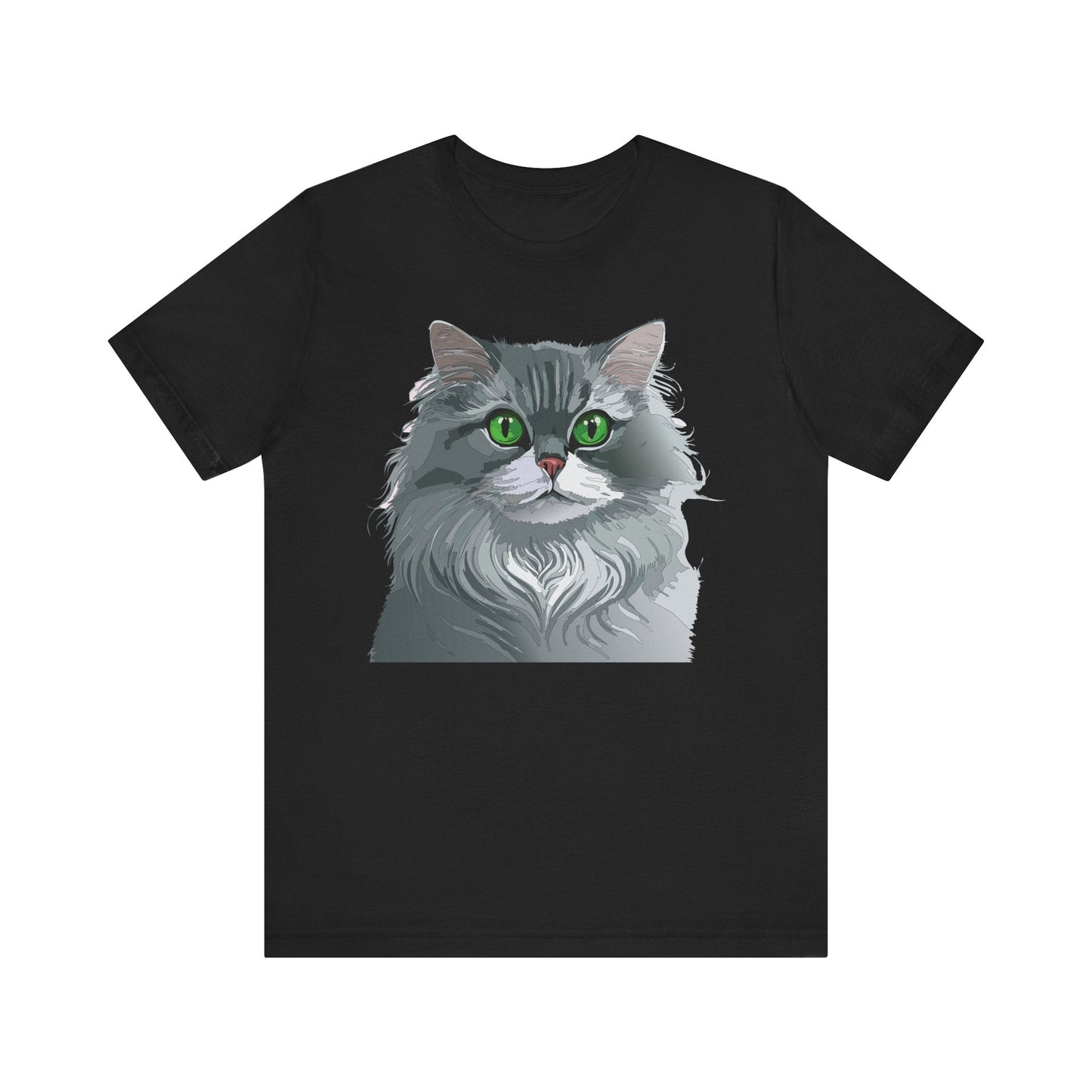 Unisex Animal Shirt With Art Design Animals Tee Short Sleeve Jersey Style Wild Animals Shirt