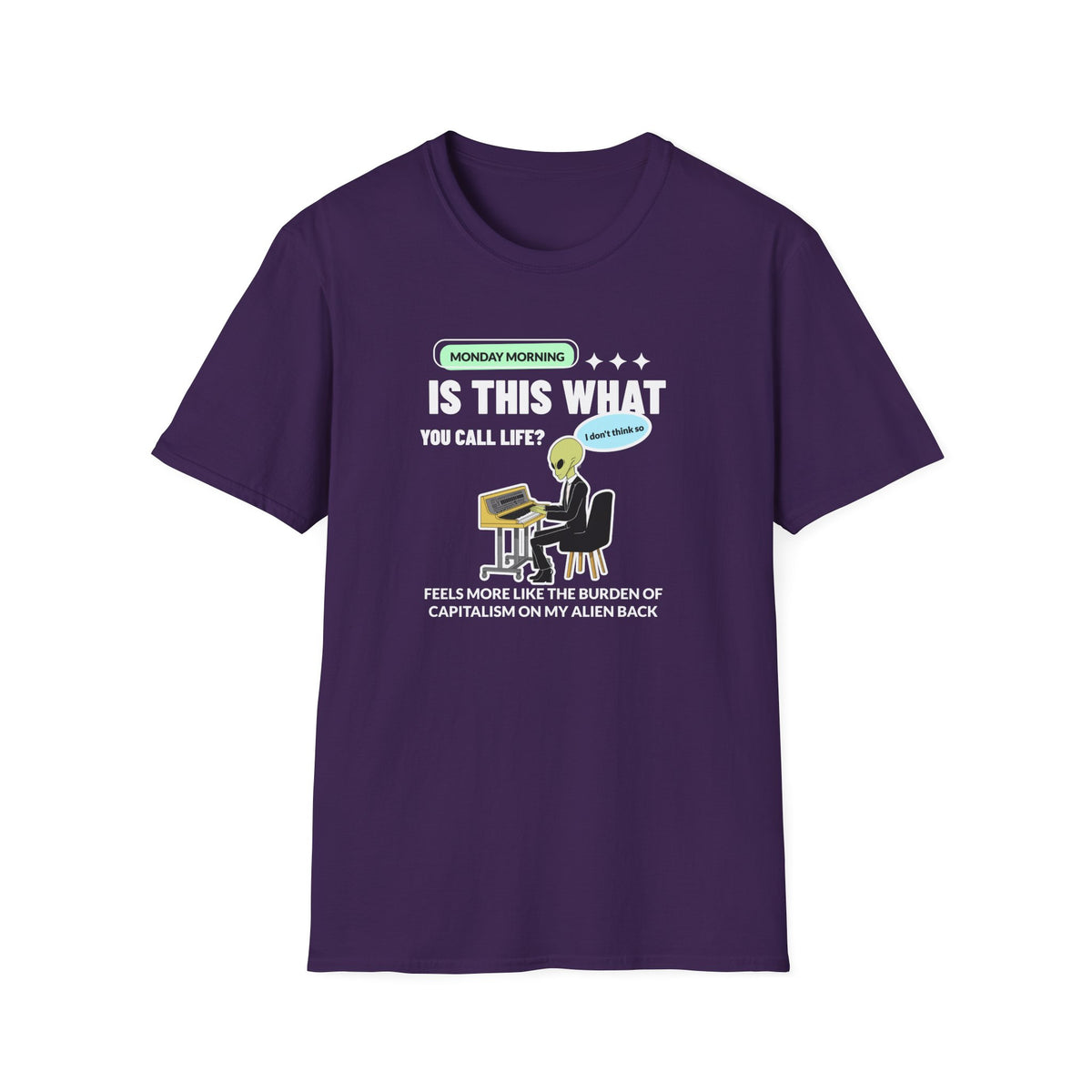 Funny UFO Aliens Graphic Unixes Gildan 100 Cotton Tee Shirt 120
