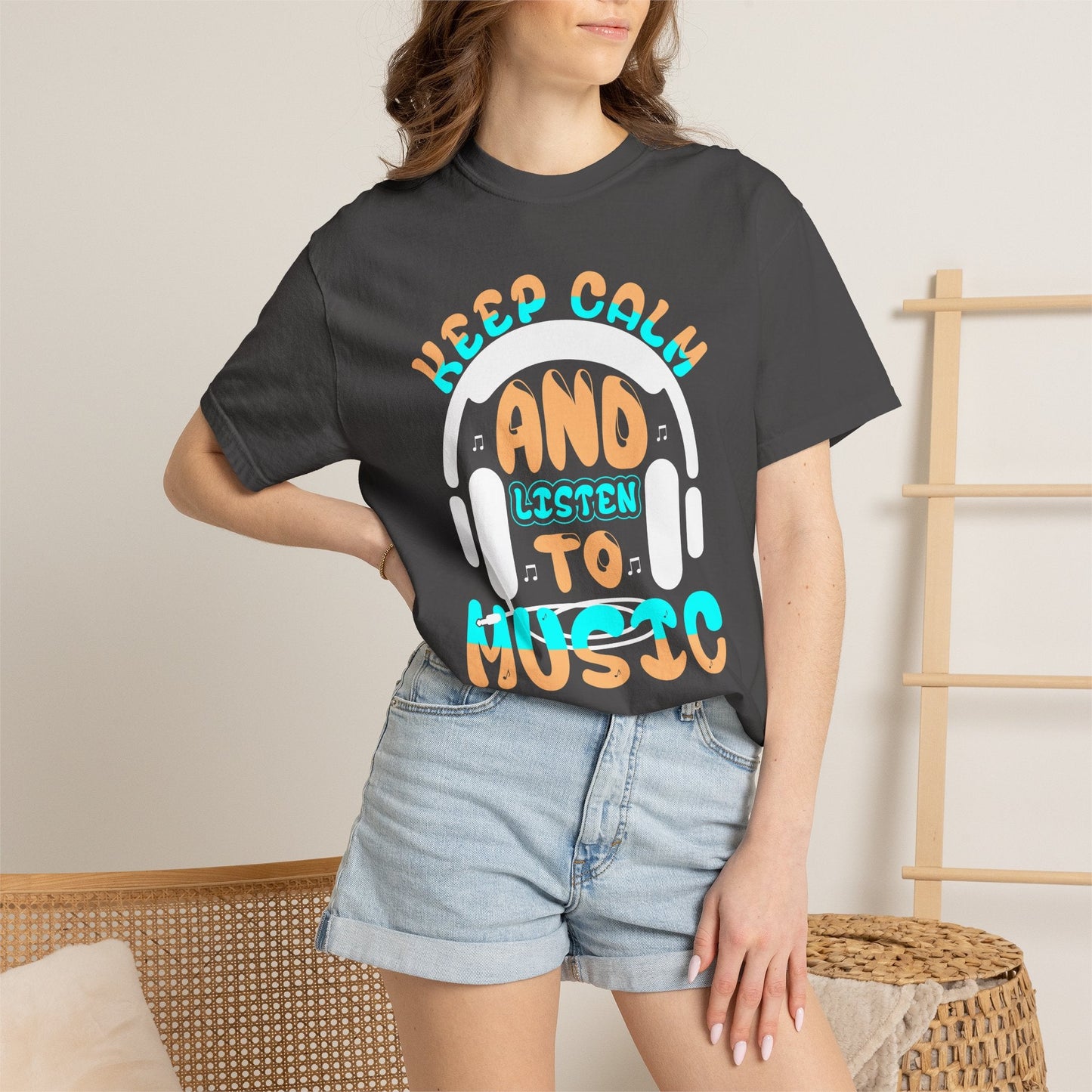 Music Graphic Design Unisex Cotton T-shirt 055