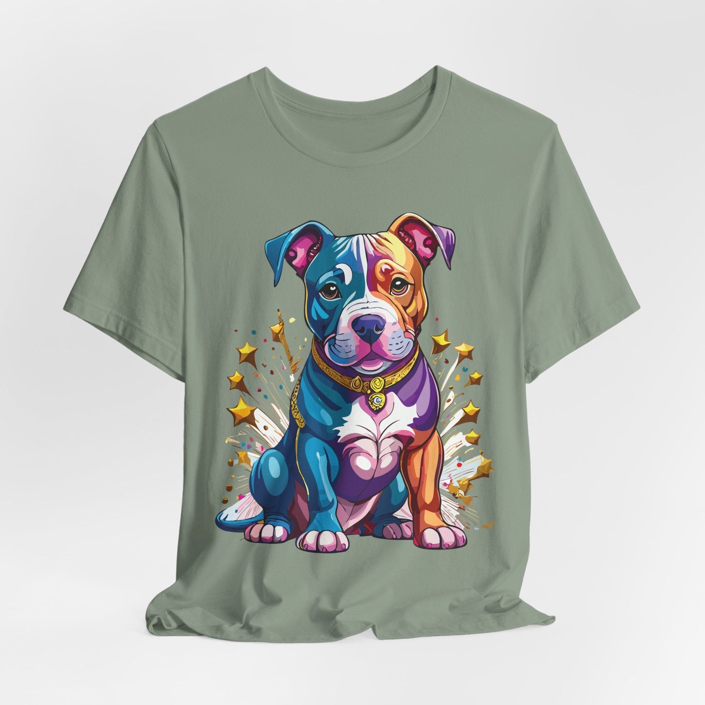 Unisex Animal Shirt Art Design Tee With Wild Animals Graphic For Everyday Wear And Comfort