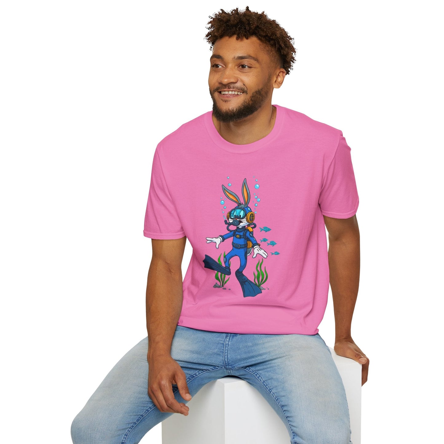 Bugs Bunny Shirt Unisex T Shirt Cartoon Tee Animation Design Softstyle Graphic Cotton