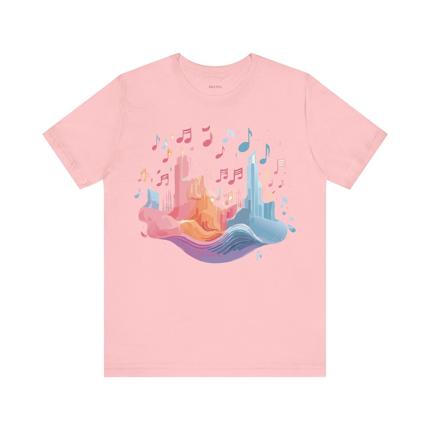 Music Graphic Tee Unisex Jersey Short Sleeve Art Design Adelpha Vintage Artwork Premium