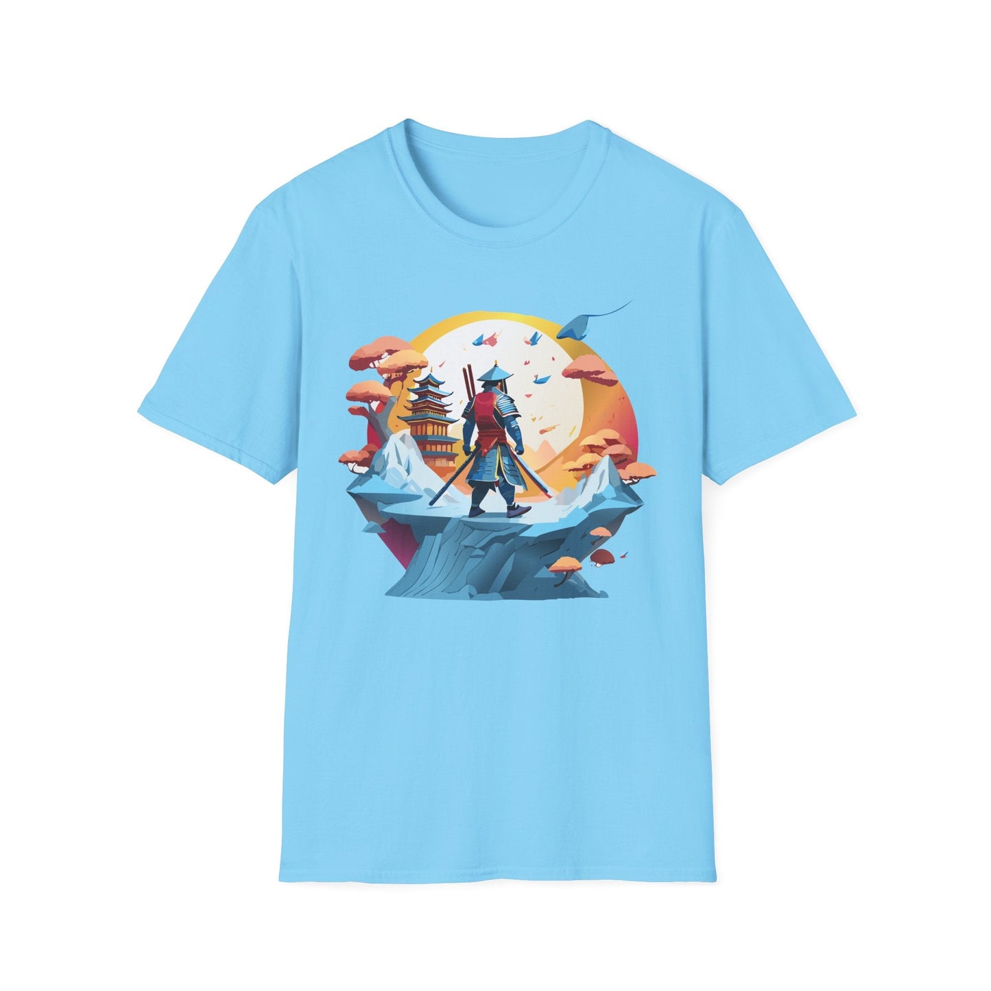 Samurai Shirt Unisex T Shirt Softstyle 64000 Gildan Tee For Everyday Comfort Durable Breathable