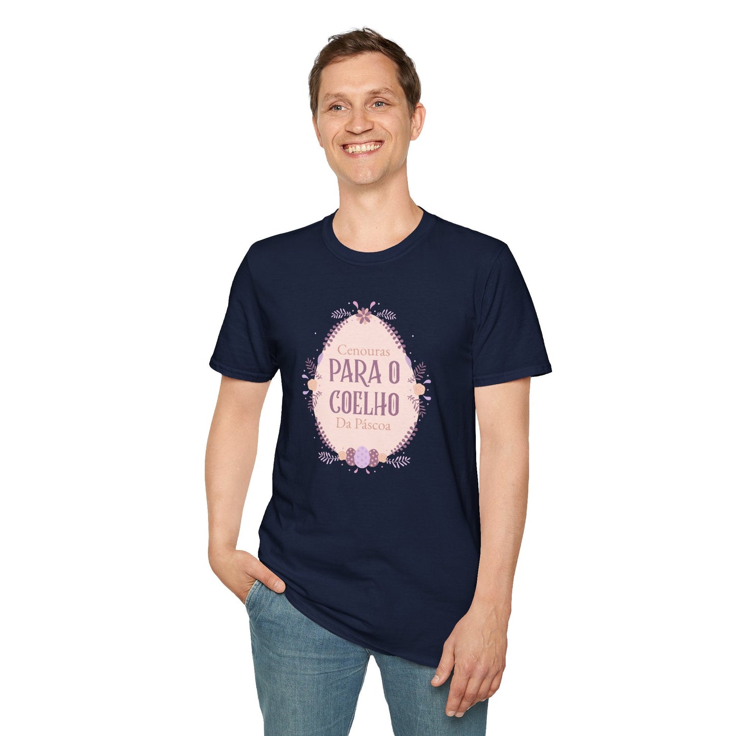 Easter Egg T Shirt Unisex Softstyle Short Sleeve Tee With Easter Signature Prints And Design