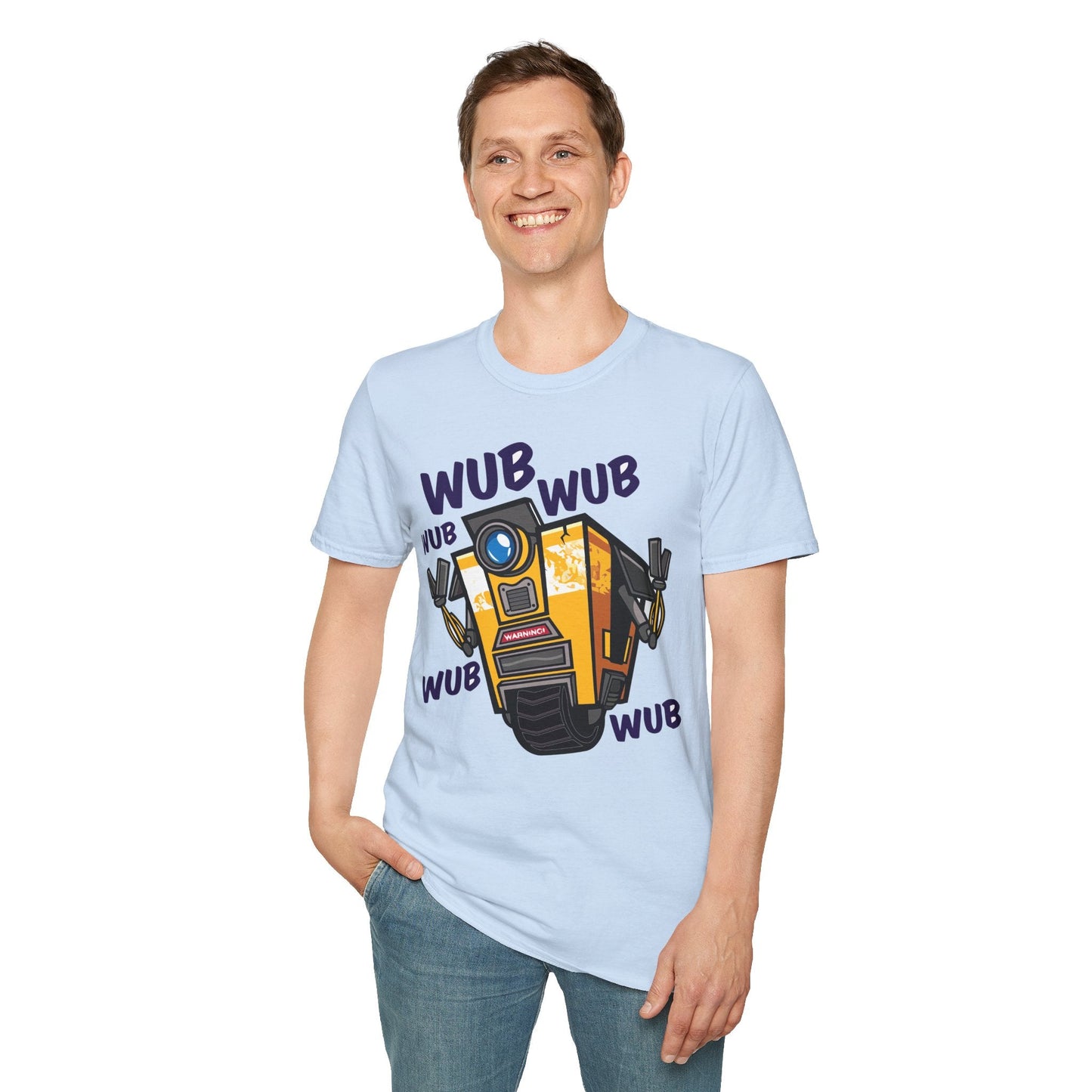 Cartoon T Shirt Animation Tee Funny Unisex Gildan Softstyle 64000 Ring Spun Cotton