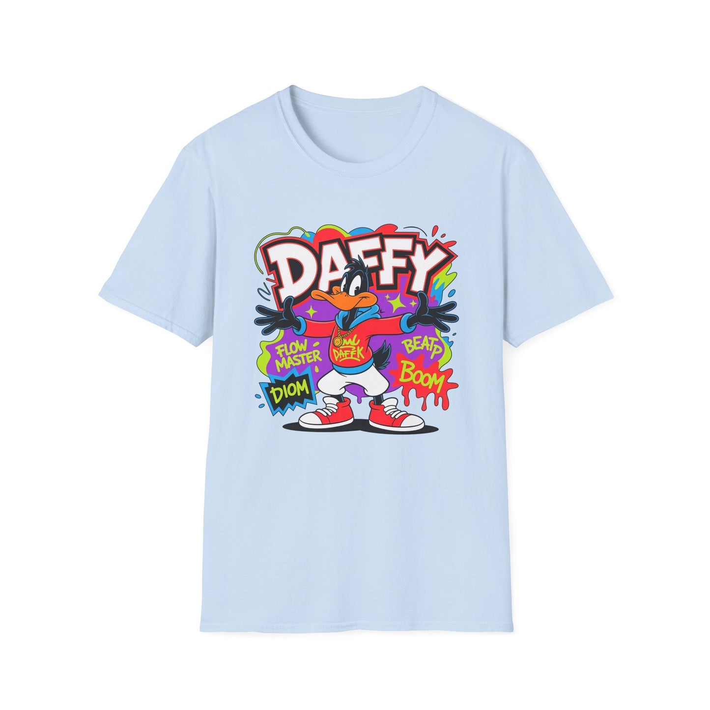 Funny Animals Cartoon T Shirt With Animation Design Gildan Softstyle 64000 Unisex Tee Collection