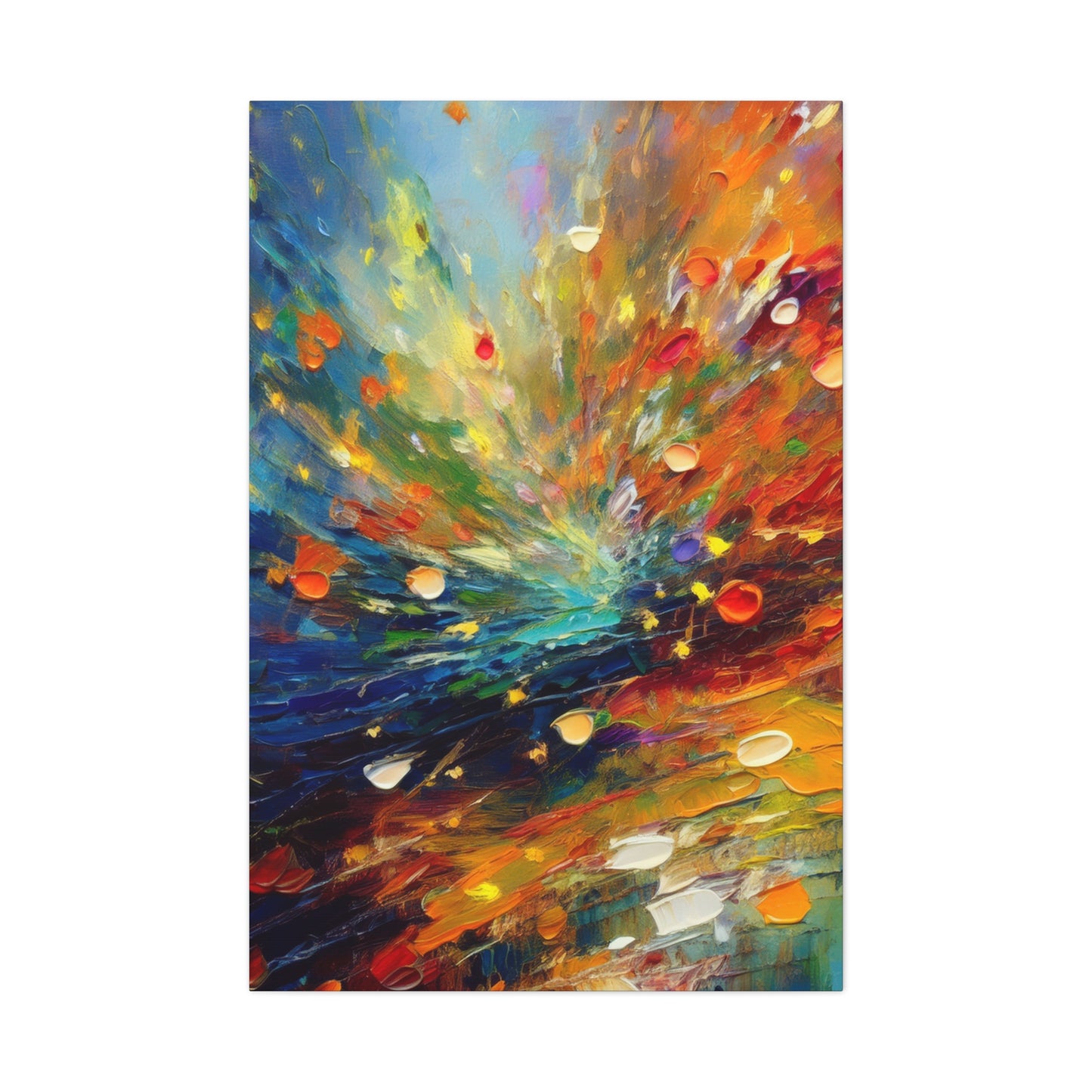 Abstract Oil Painting Print Canvas 20x24,20x30,24x30 24x32,24x36,30x40 32x48,36x48,40x60 Pine-Wood Inner Frame ABS-121