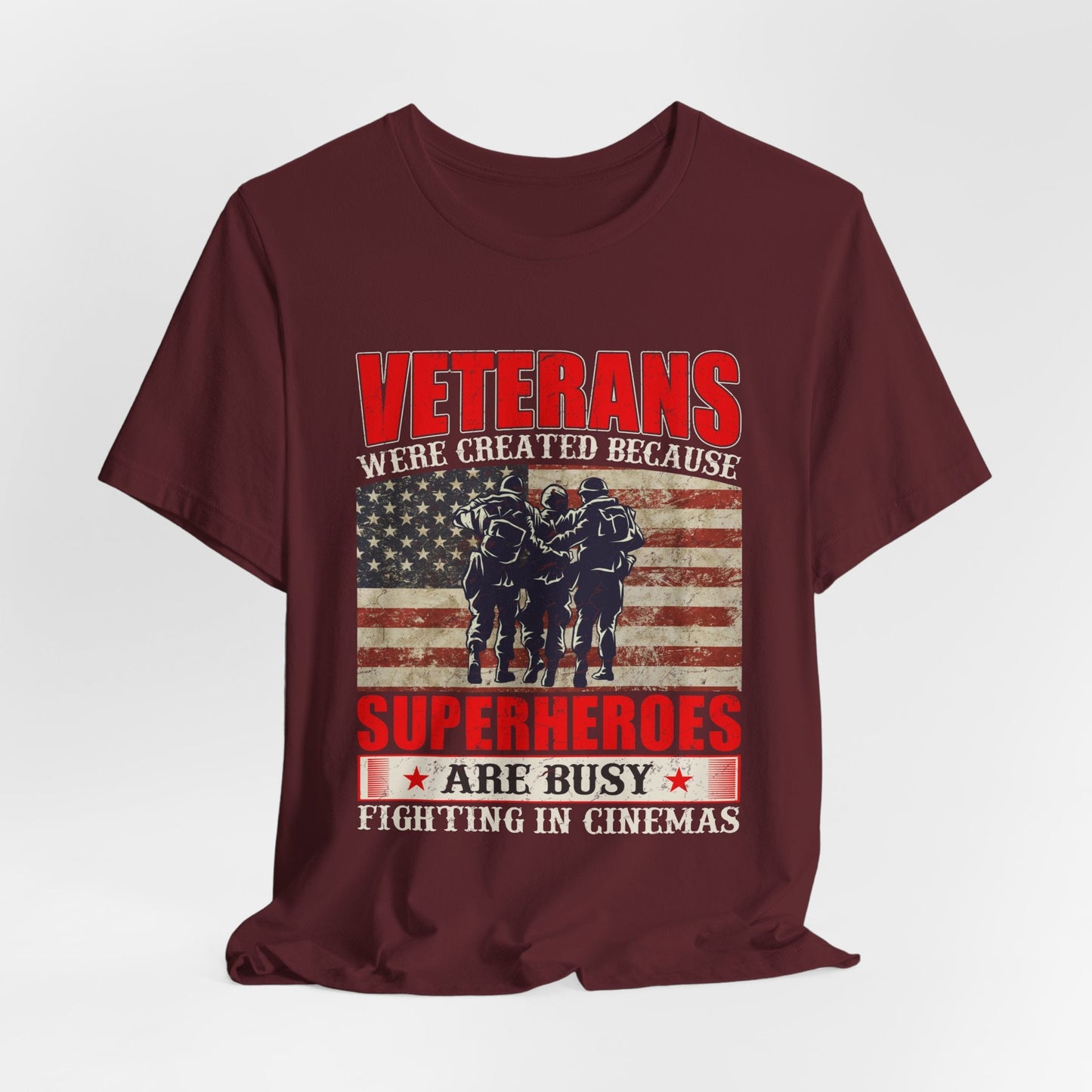 Army Veteran Patriotic Graphic Design Unisex Cotton T-Shirt v41
