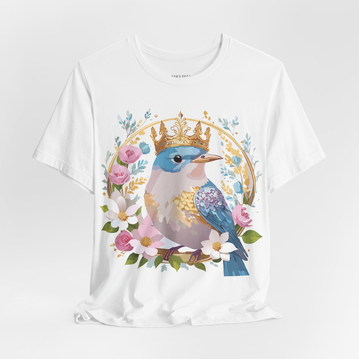 Medallion Graphic Unisex Cotton Bella+Canvas Tee with Art Design d52