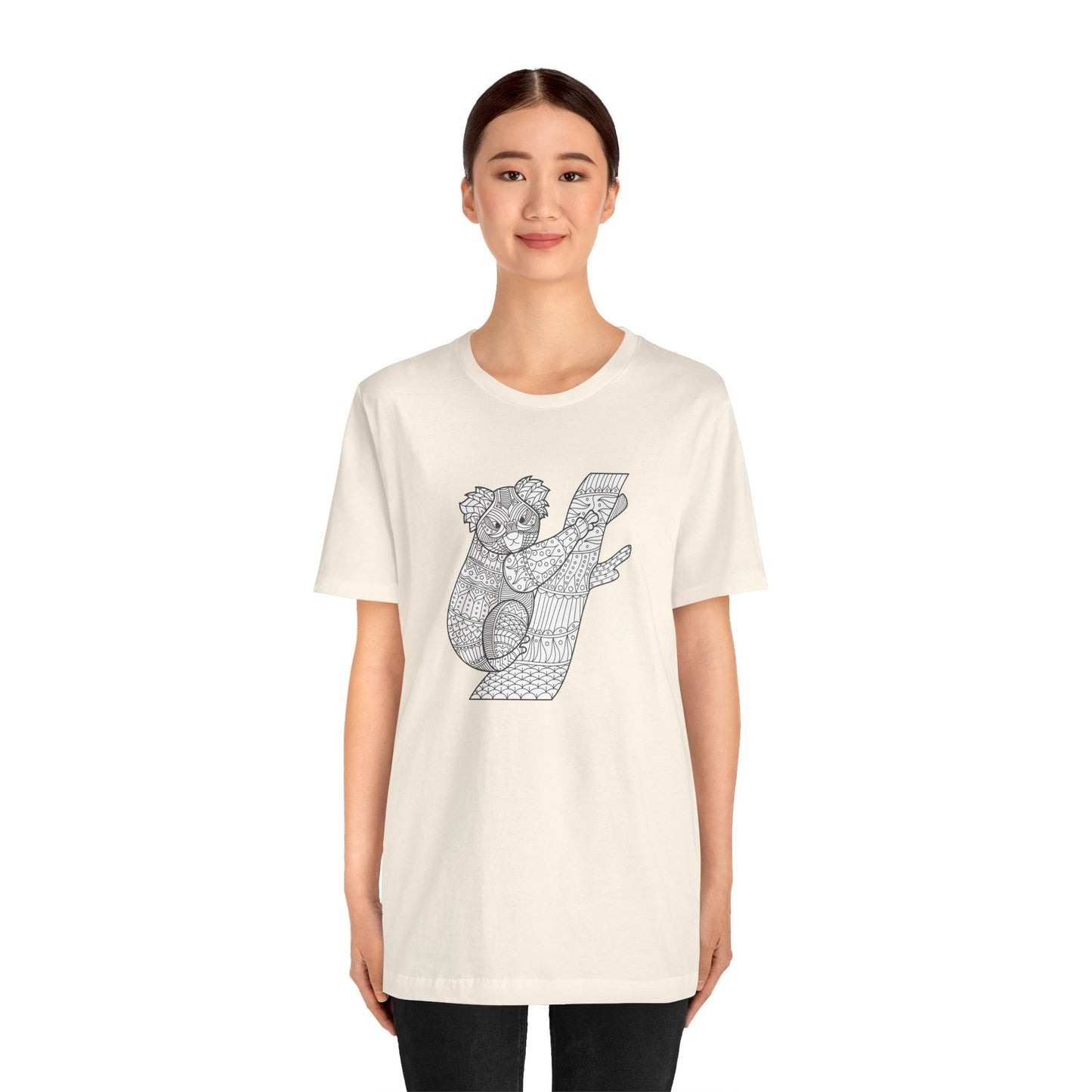 Unisex Tee Shirt with animals Print