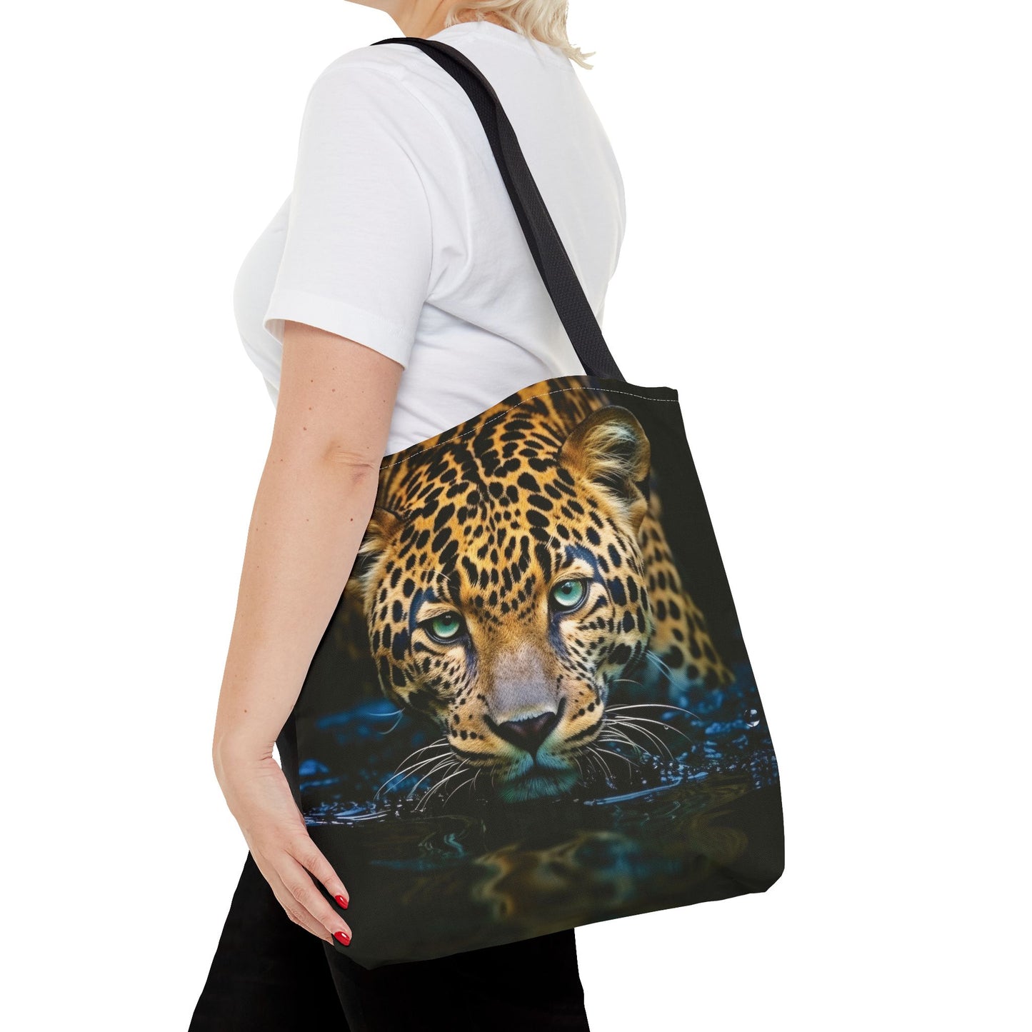 Bolsa de lona con estampados de animales
