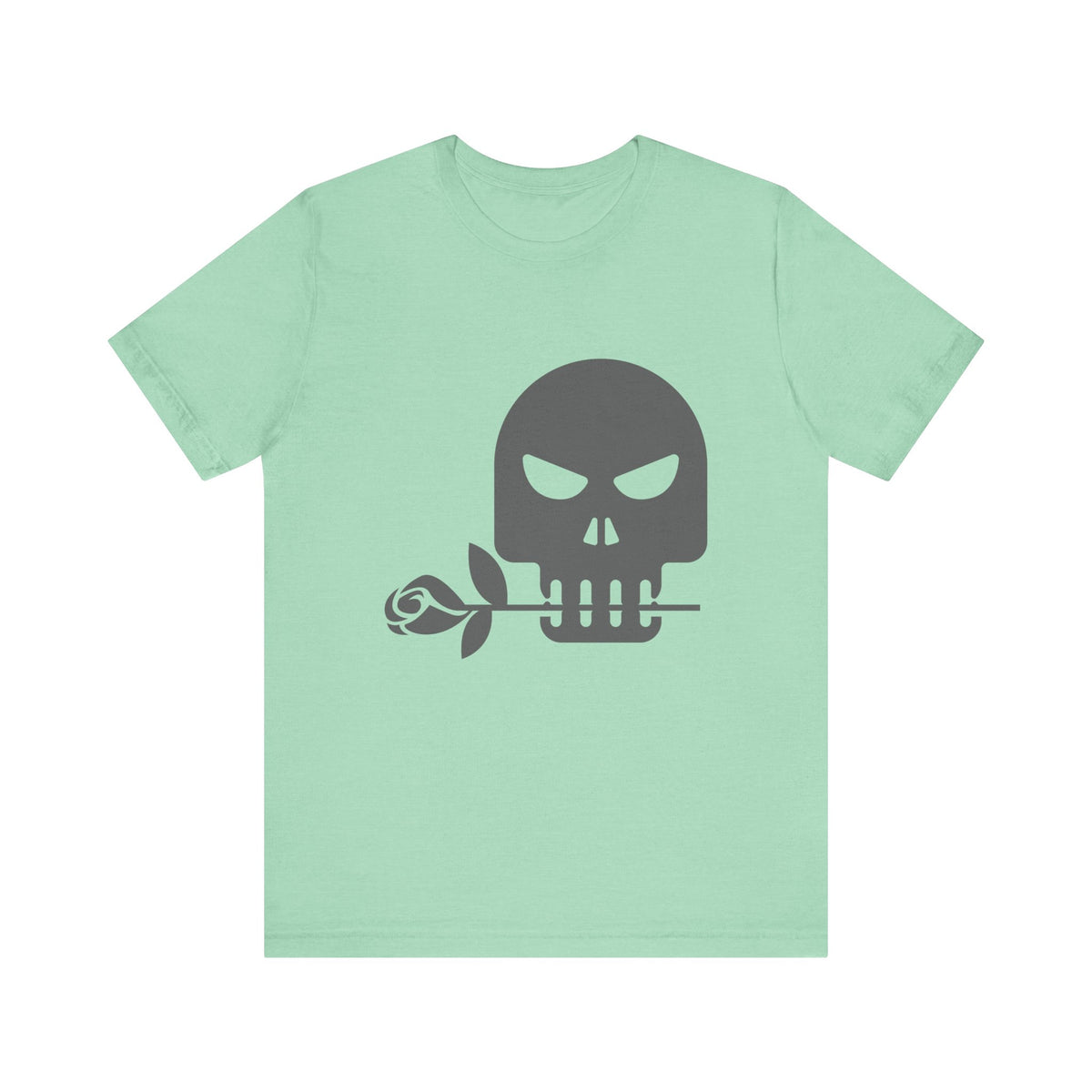 Camiseta unisex de algodón con calavera