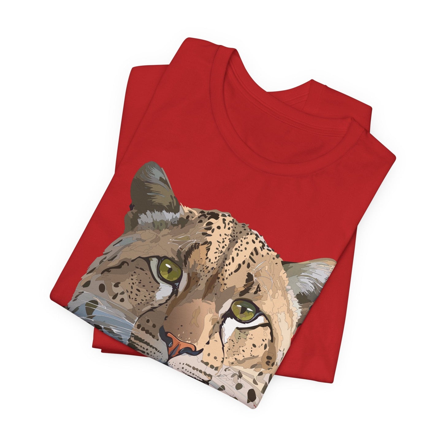Unisex Animal Shirt With Animals Art Design Tee Short Sleeve Wildlife Print Tee Shirt