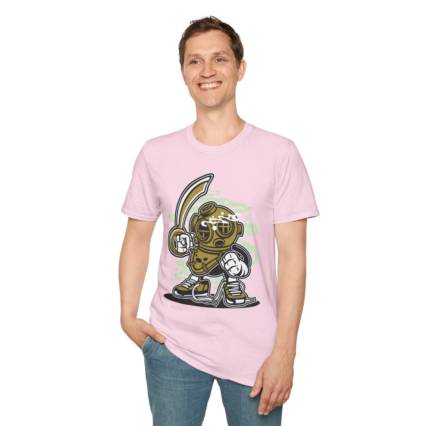 Cartoon T Shirt Animation Tee Funny Tee Shirt Unisex Gildan Softstyle Cotton Comfort
