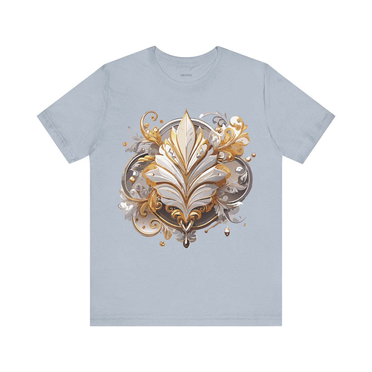 Jewelry Graphic Unisex Cotton Bella+Canvas Tee with Art Design n130