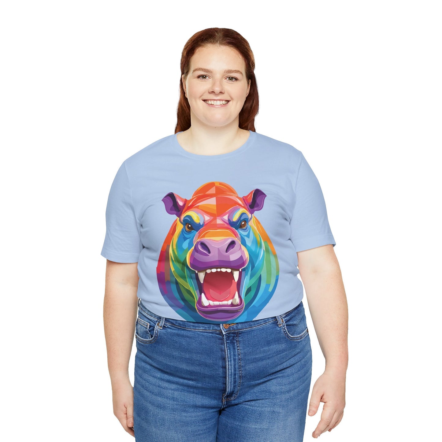 Unisex Animal Shirt with Animals Graphic Tee Art Design Wild Animals Shirt Tee for Everyone