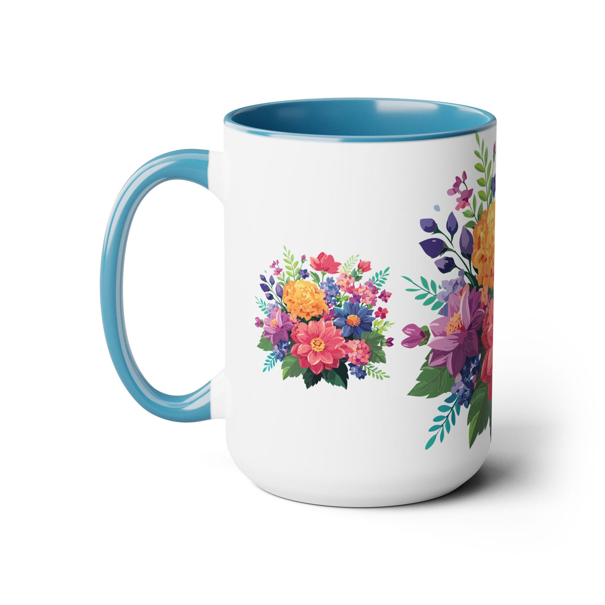 Floral Mug, Floral Cup