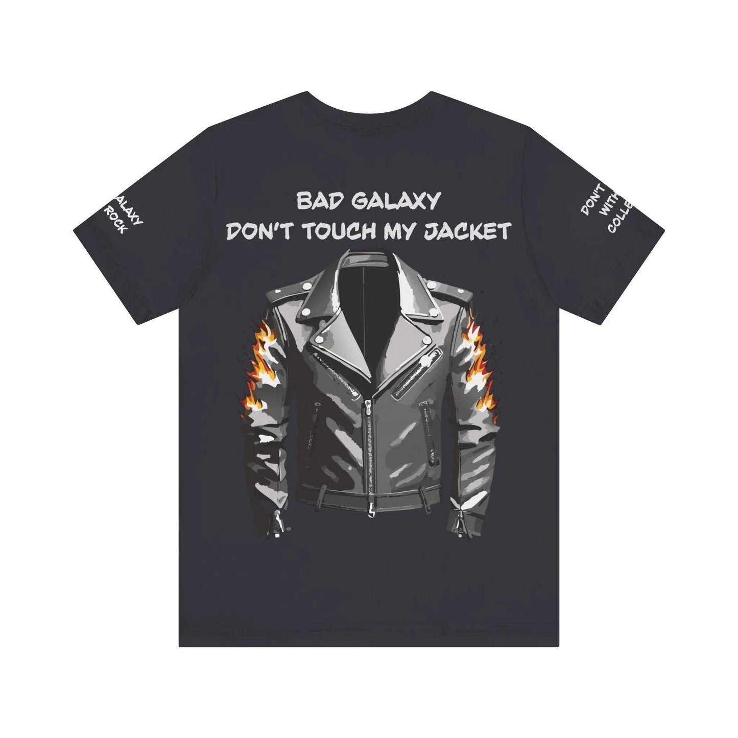 Punk Rock Tee Shirt Made To Order From Bad Galaxy Eco Friendly Inks Cotton Tee Made In USA