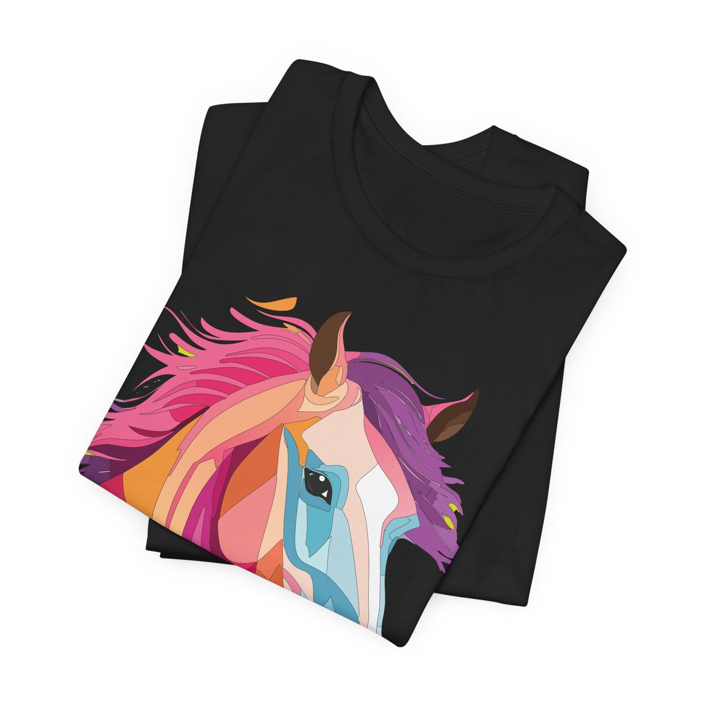 Unisex Animal Shirt Art Design Short Sleeve With Wild Animals Graphic Print Comfort Tee