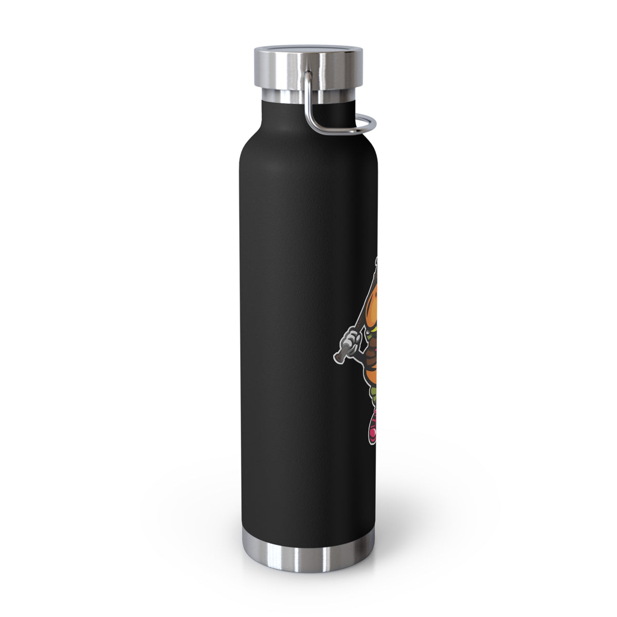 22oz Copper Insulated Water Bottle with Cartoon Design - CV10
