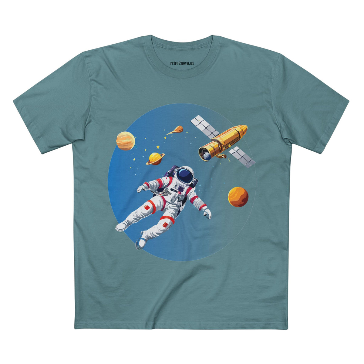 Cosmos Astronaut Graphic Tee Staple Unisex 100 Cotton Tee Shirt - CS-20