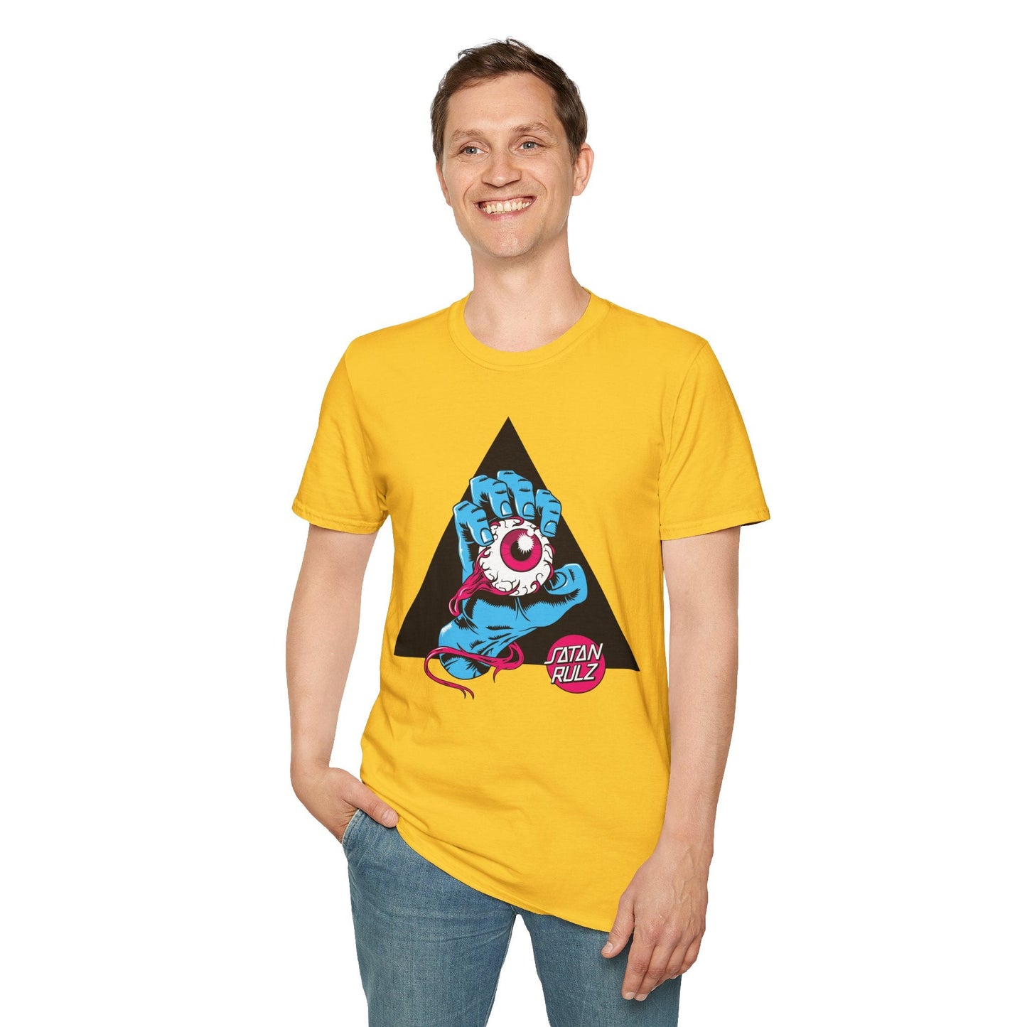 Cartoon T Shirt Unisex Animation Tee Funny Tee Gildan Softstyle 64000 100 Percent Ring Spun Cotton