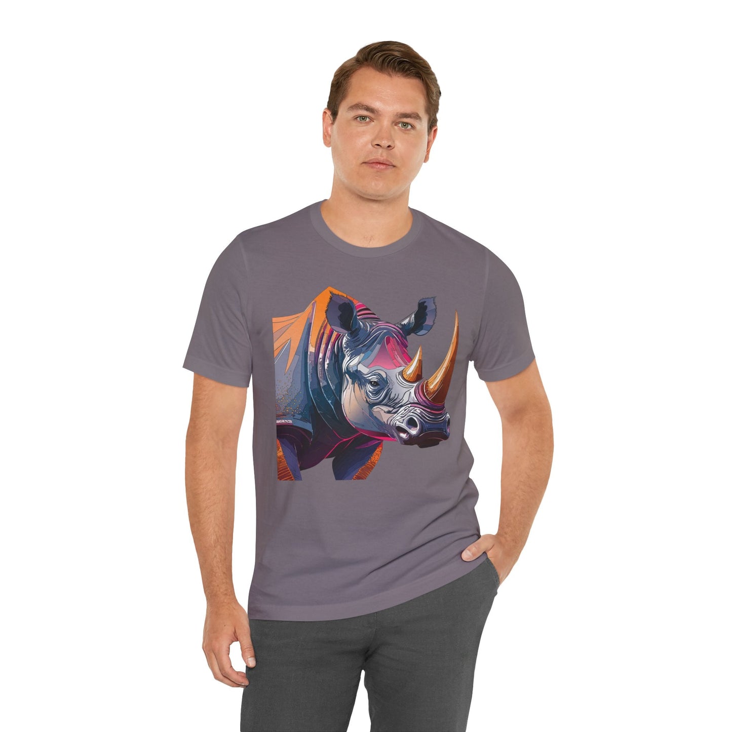 Unisex Animal Print Tee Shirt Featuring Wild Animals Art Design For Everyday Wear