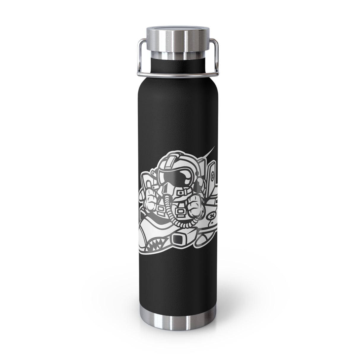 22oz Copper Insulated Water Bottle with Cartoon Design - CV103