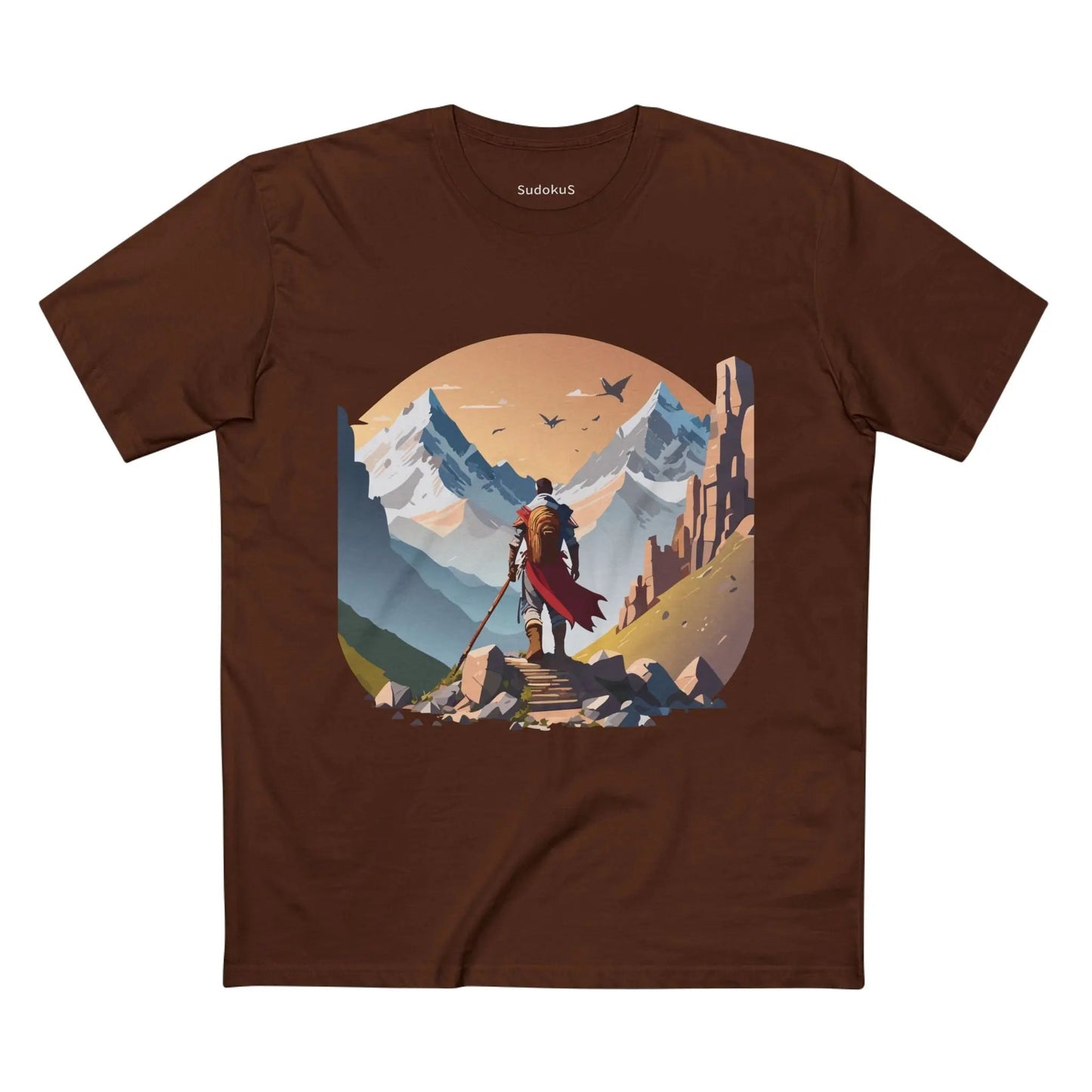 Adventures Graphic Unisex 100 Cotton Staple Tee 23